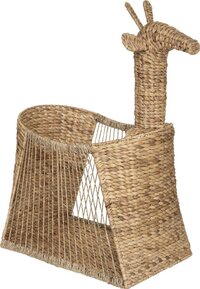 Atmosphera Kids Opslagmand Giraffe Hyacint - Opbergmand - Riet - Multi