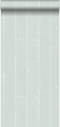 Origin Wallcoverings behang verweerde houten planken mintgroen - 347540 - 53 cm x 10,05 m