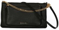 Michael Kors Jet Set Zwart Leer Metaal