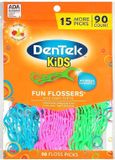 DenTek Kids Fun Flossers Wild Fruit 90 Stuks