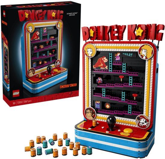LEGO Super Mario 72051 Donkey Kong-arcadekast
