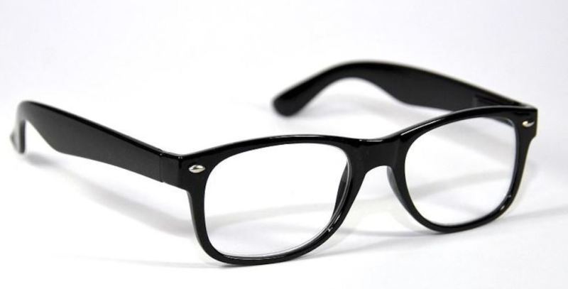 melleson eyewear Leesbril wayfarer glans zwart +1.50 1 stuk