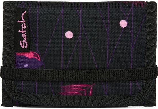 satch Portemonnee paars 13 cm - Unisex - Kinderen - Lente/Zomer 2024
