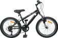 VTT 20 pouces 6 vitesses pour 5-8 ans noir
