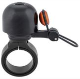 Contec Diamond Ø22-26mm Fietsbel Zilver Black / Orange Unisex Volwassenen