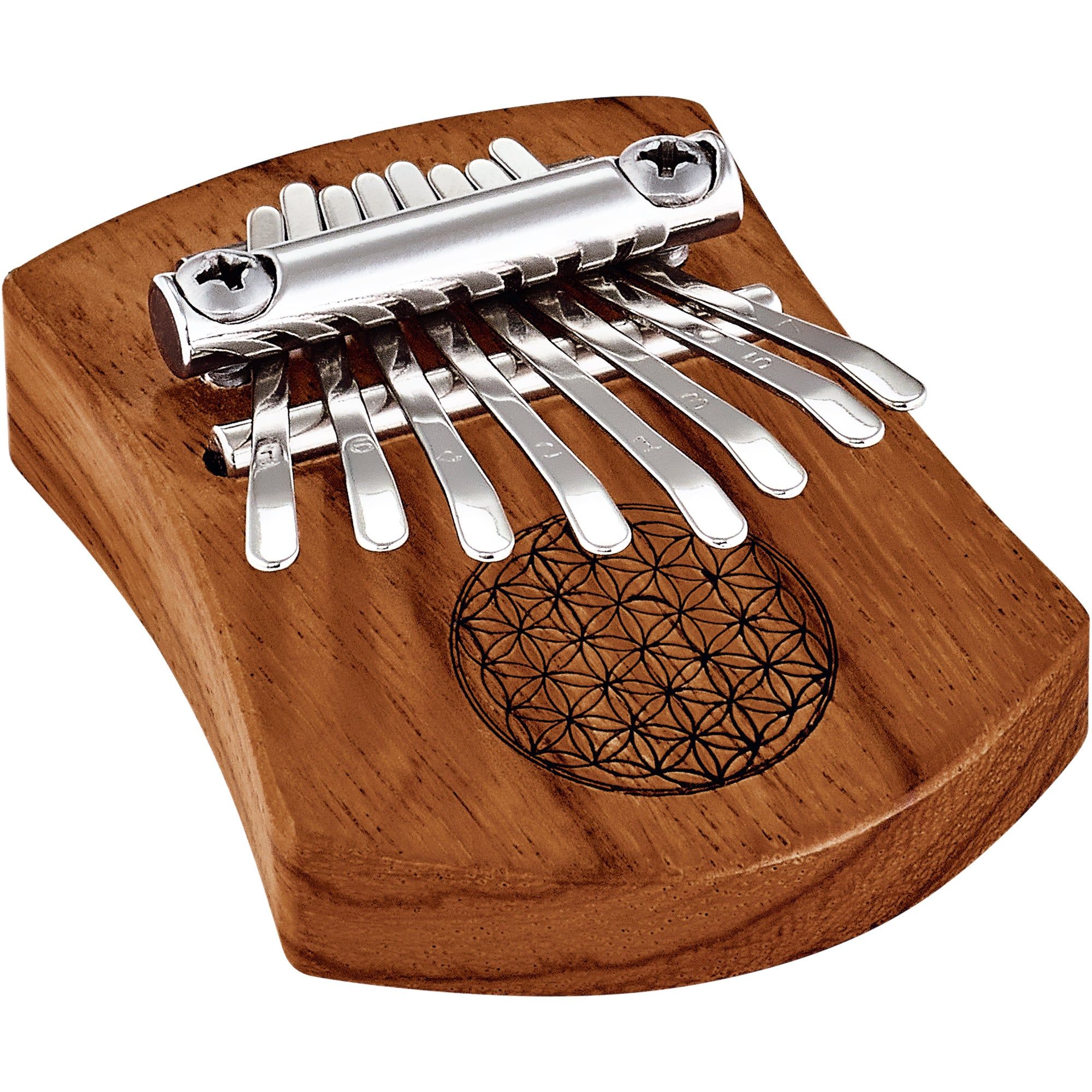 Meinl Sonic Energy Mini Kalimba - 8 Notes - Flower of Life