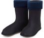 Ladeheid - Chaussettes chaudes pour bottes en caoutchouc pour filles et garçons - Doublure pour les modèles LA-KL-EVA-Kids, KL050 et KL045 (bleu foncé, taille 32 EU)