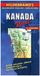KANADA Hildebrand's Travel Map: KANADA - WEST . CANADA - THE WEST