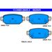 ATE Kit de plaquettes de frein, frein à disque 13.0460-2645.2 Mazda BAY0-26-23ZA