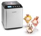 Machine à glace avec compresseur, 2,5 litre, acier inoxydable, argent