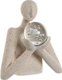 Merkloos ESPRIT Decoratief figuur wit 28 x 20,5 x 32 cm