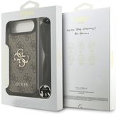Guess Back Cover - iPhone 17 Air - Bruin - Crossbody Koord - Goudaccenten