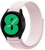 By Qubix Qubix - Sport Loop nylon bandje - Lichtroze - Geschikt voor Xiaomi Redmi Watch 5 Active / Redmi Watch 5 Lite
