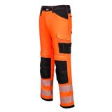 Portwest PW3 Hi-Vis Broek PW340 - Oranje/Zwart - Maat 38