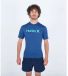 Hurley Oao Quickdry Korte Mouw Rash Guard Blauw S Man