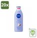 Nivea Lait pour le corps lisse avec beurre de karité pour peau sèche - 400 ml - Grand emballage