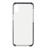 Ksix Flex Armor Case voor Apple iPhone XS Max - Zwart/Transparant