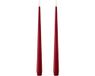 Ester & Erik Led Taper kaars 30cm winter berry set van 2