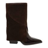 Steve Madden Mccoy leren western cowboy boots - bruin