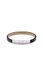 Calvin Klein Heren MINIMALISTIC SQUARES Collectie Armband met Zwart Leer en Roestvrij Staal Sluiting - 35100062