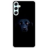 Samsung Bedrukt siliconen hoesje compatibel met Galaxy A24 4G Chien noir