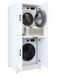 Roomart DORA-I Wasmachine Ombouwkast 70x186 cm - Wit