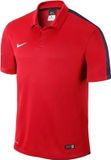 Nike Squad 15 Sideline Polo Heren - Rood / Obsidiaan | Maat: L