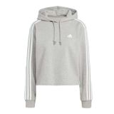 Adidas Essential 3-stripes French Terry Crop Hoodie