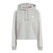 Adidas Essential 3-stripes French Terry Crop Hoodie