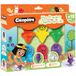 Cléopâtre Mes premiers crayons de cire – set de 6 crayons de cire ergonomiques, 4 dessins à colorier – à partir de 12 mois