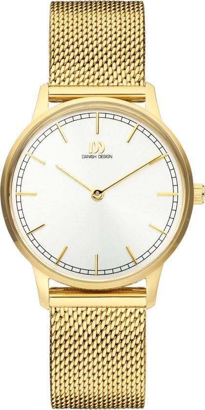 Danish Design IV05Q1249 horloge dames - goud - edelstaal doublÃ