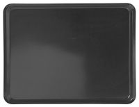 H & H 79094 Pengo dienblad met rand, melamine, afmetingen: 40 x 30 x 2 cm, zwart