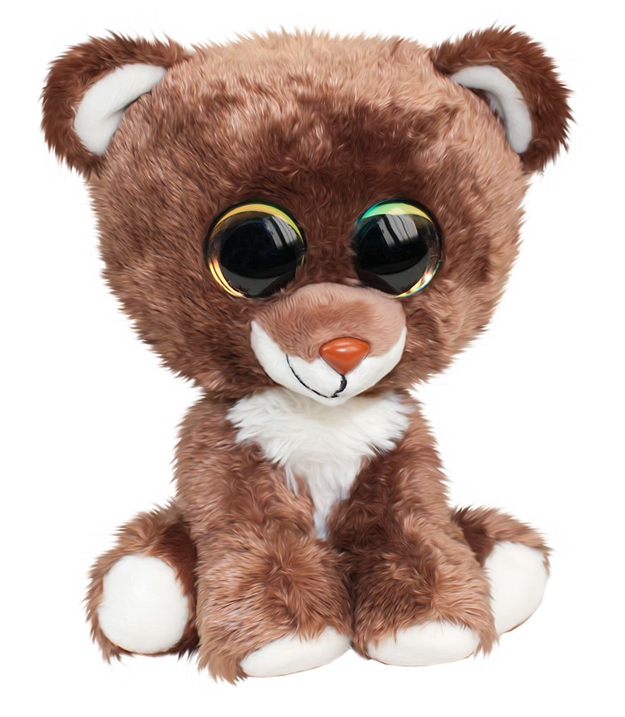 Lumo Stars Bear Otso Classic 15cm - Knuffel - Bruin/Wit