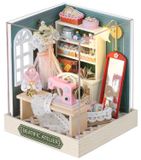 Miniature maison en bois kit de construction