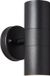 JANDY 2L Lampe murale extérieure, noir, métal/verre, BRILLIANT, GU10, max. 18W, IP44, hauteur 17 cm, profondeur 11,2 cm, longueur 8,5 cm