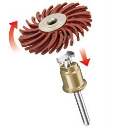 Dremel EZ SpeedClic detailpolijstschijf korrelgrootte 220