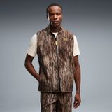 PUMA Gilet PUMA x REALTREE Homme, Vêtements, Vert, L