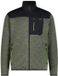 CMP Technische gebreide jacquard fleece Mannen sage/antracite XXXL