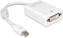 Delock Premium Mini DisplayPort 1.1 naar DVI adapter (1920 x 1200) / wit - 0,15 meter