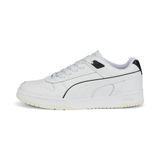 PUMA RBD Game Low Heren Sneakers Wit - Zwart