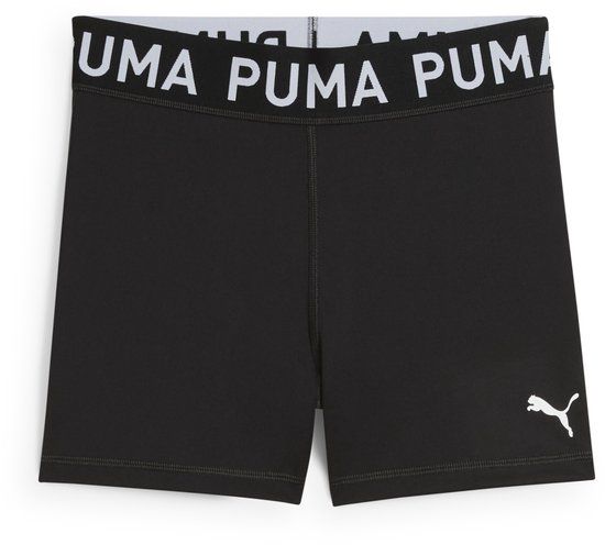 PUMA W PUMA STRONG SHORT TIGHT - HW 3" Dames Sportlegging - Puma Black