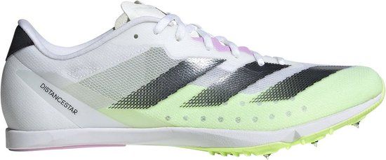 Adidas Distancestar Track Schoenen Heren - Wit - Maat 43 1/3