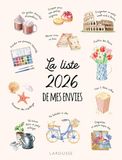 La liste 2026 de mes envies