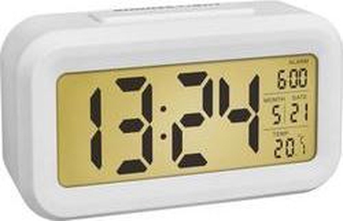 TFA Wekker Digitaal 60.2018.02 Quartz Thermometer - 4009816030931