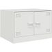 DESIGN IN Table Basse Blanc 67x50x44 Cm Acier