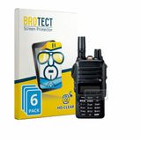 BROTECT - Screenprotector voor Yaesu FTA-250 - Film Beschermfolie transparant 6 Stuks