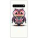 Hiboux coloré Bedrukt siliconen hoesje compatibel met Galaxy S10 5G