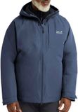 Jack Wolfskin Icecape 2L Down Insulated Jacket M RDS - Veste d'hiver - Hommes - Duvet - Imperméable - Bleu - Taille XL
