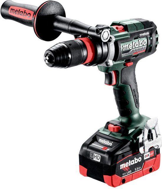 Metabo BS 18 LTX-3 BL Q I Metal Accu Boorschroefmachine Set - 18V - 2x 5.5Ah - 130Nm - metaBOX145 L