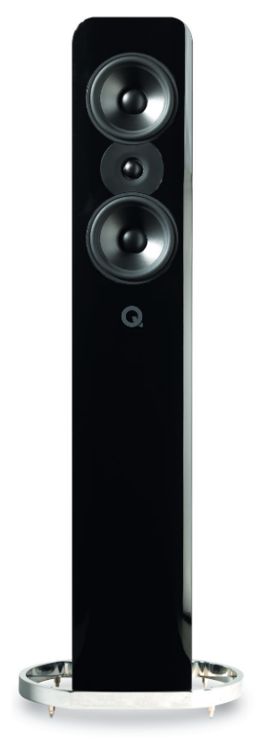 Q Acoustics Concept 500 vloerspeaker / zwart